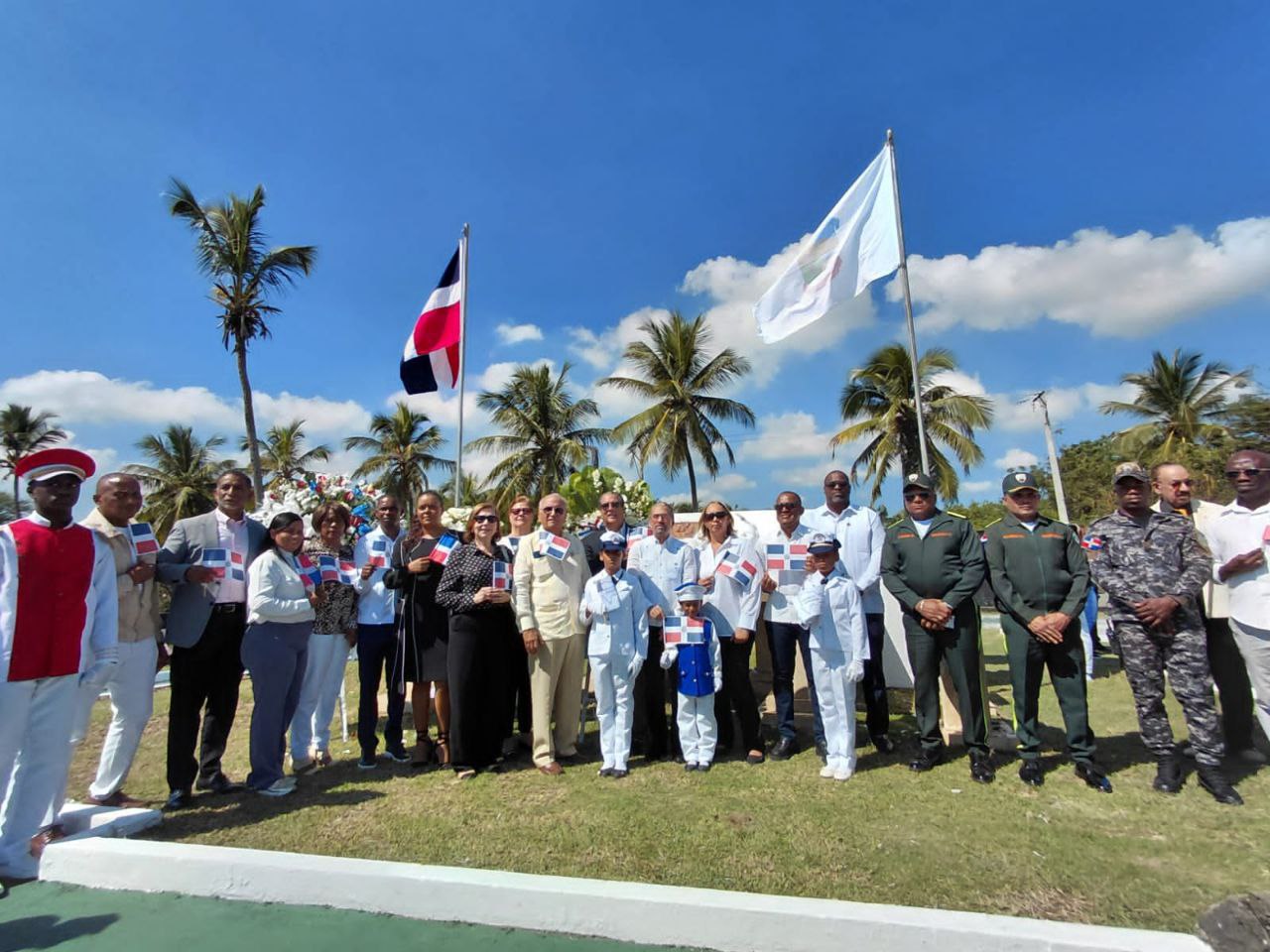 Efemérides Patrias y Alcaldía de Nigua conmemoran el 64 aniversario de la masacre de los héroes antitrujillistas en Hacienda María