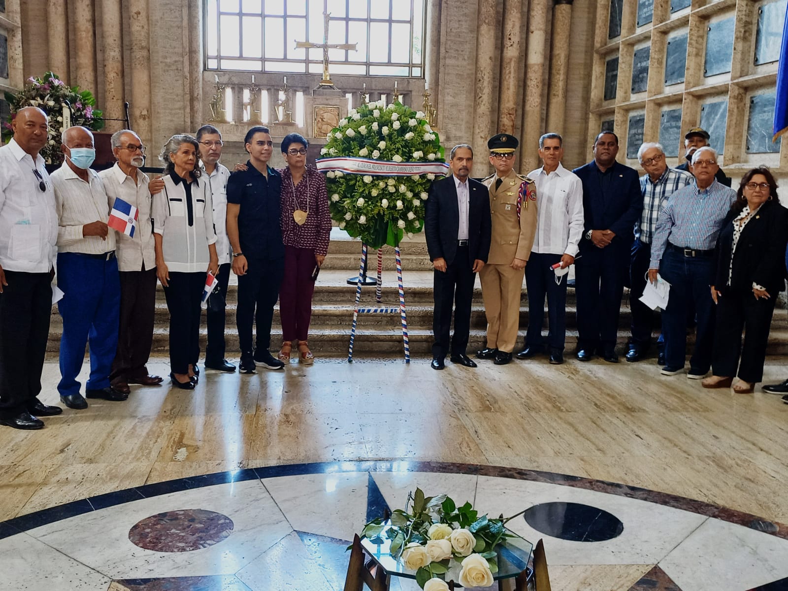 Efemérides Patrias realiza acto solemne en memoria del expresidente Francisco Alberto Caamaño Deñó